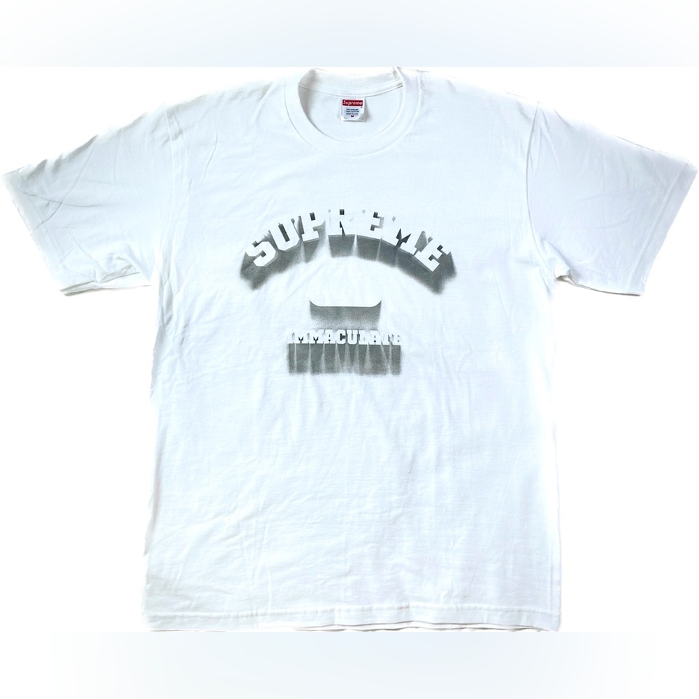 Supreme Shadow Tee (SS24) White Size M
